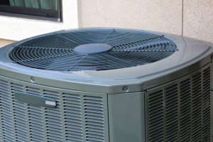 Air conditioning condenser in Lisle, Illinois